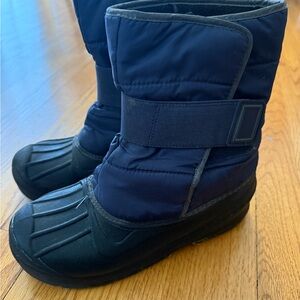 Target Kids Snow Boots - Navy and Black
